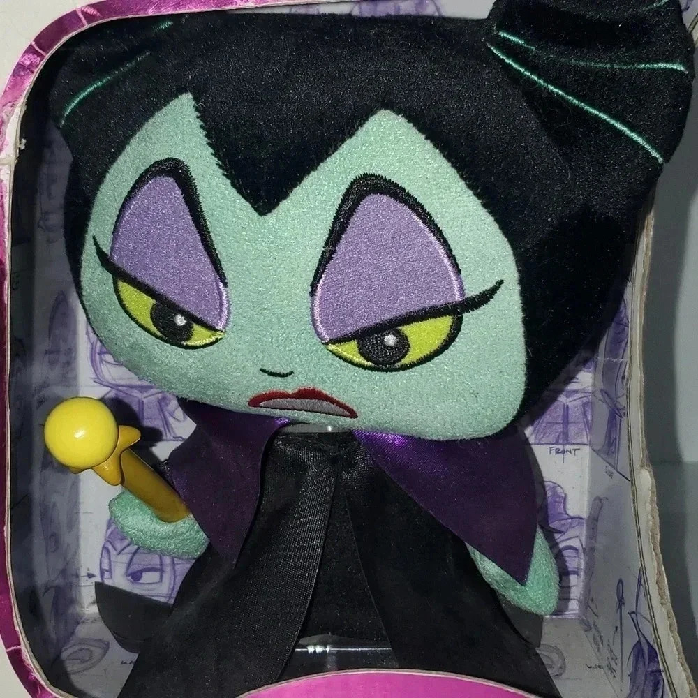 FUNKO Soft Sculpture FABRIKATIONS Disney MALEFICENT #21 Plush 6" Figure NWT - Picture 6 of 6